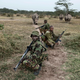 Guards protecting the three remaining Northern White Rhinos at Ol Pejeta Conservancy in Kenya. Kate Brooks for The Last Animals.